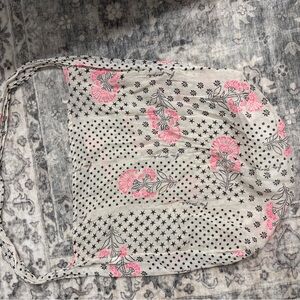 2 Large free people reusable cotton bags